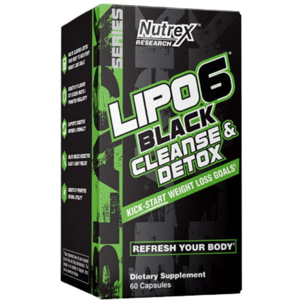 Lipo 6 čierna | Čistiť a detox - 60 kapsúl