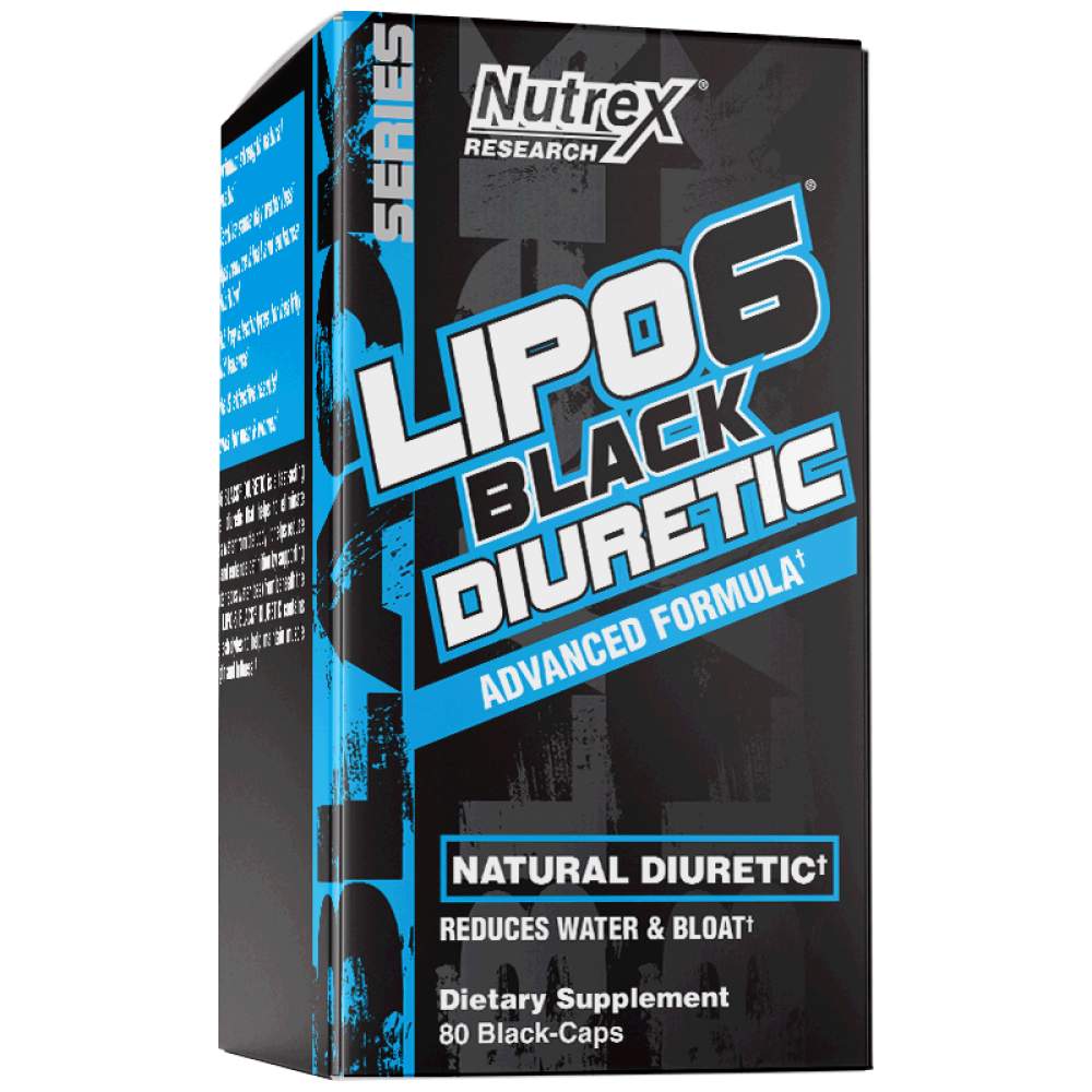 Lipo 6 čierna / diuretika - 80 kapsúl