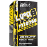 Lipo 6 čierna / intenzívna / ultra koncentrát - 60 kapsúl