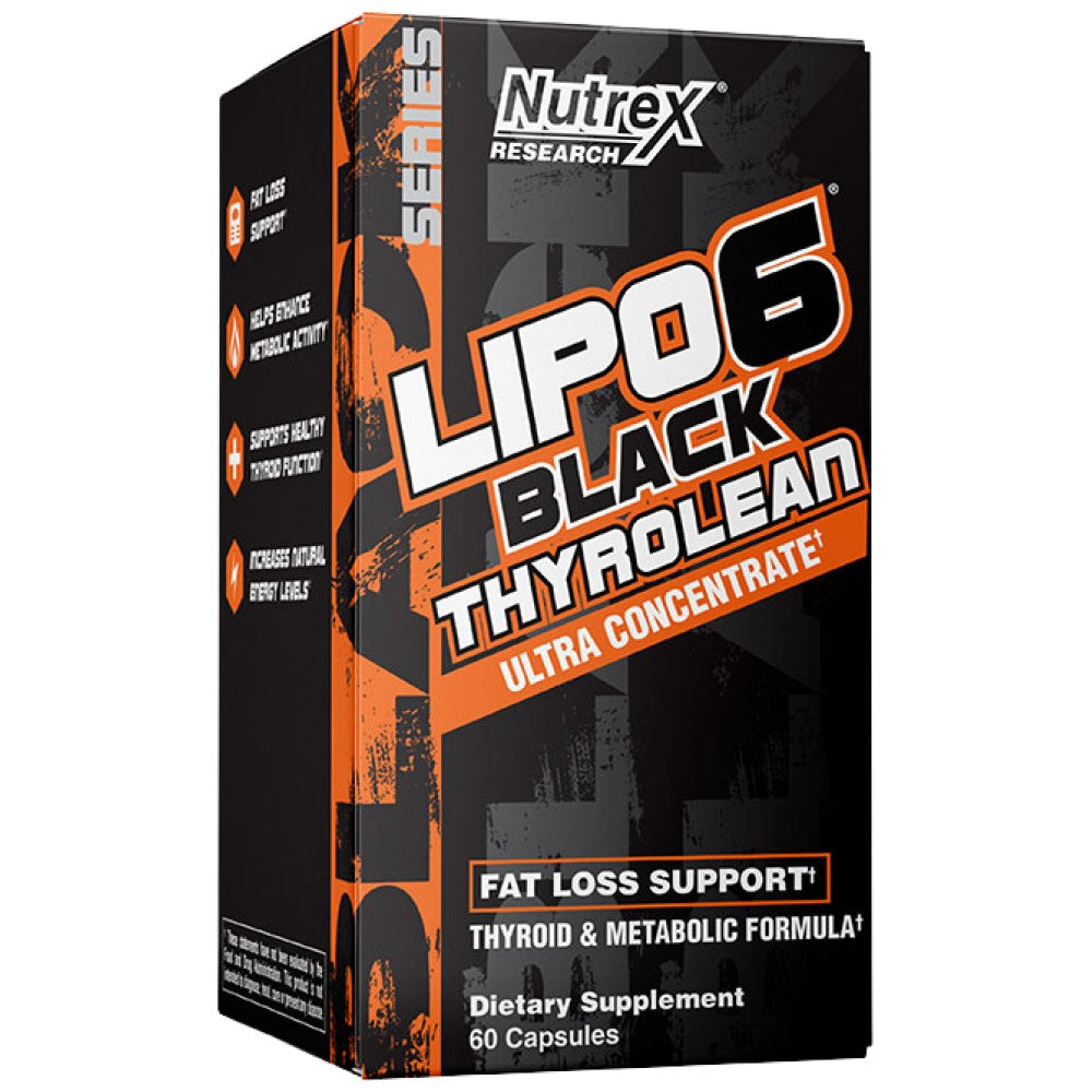 LiPo 6 čierne tyrolovské ultra koncentrát | Metabolický vzorec štítnej žľazy - 60 kapsúl