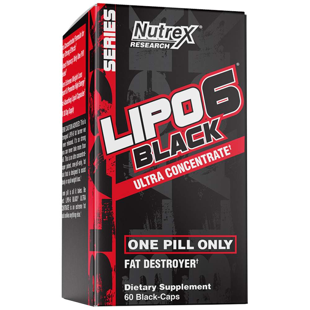 Lipo 6 čierna / ultra koncentrát - 60 kapsúl