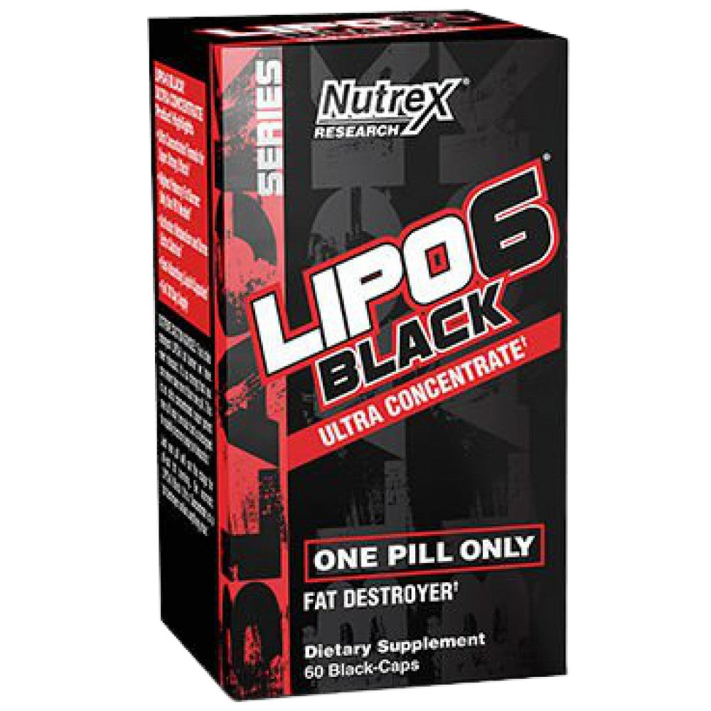 Lipo 6 Black Ultra Concentrát | Extrémna sila 60 kapsúl
