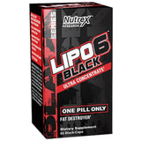 Lipo 6 Black Ultra Concentrát | Extrémna sila 60 kapsúl