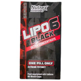 Lipo-6 Black Ultra Concentrát | Extrémna sila 60 kapsúl