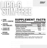 LiPo 6 Black Ultra Concentrát / Stim -Free - 60 kapsúl