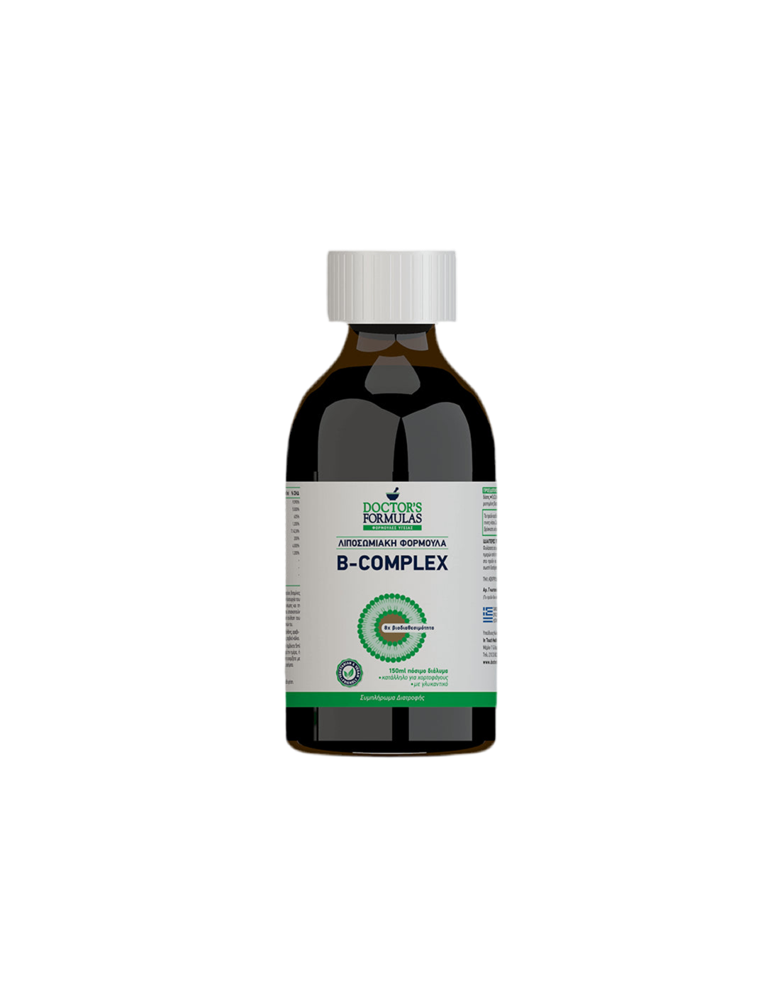 Lipozomálna formulácia B-komplex, 150 ml lekárových vzorcov