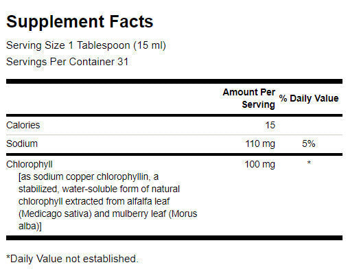 Tekutý chlorofyl - 473 ml