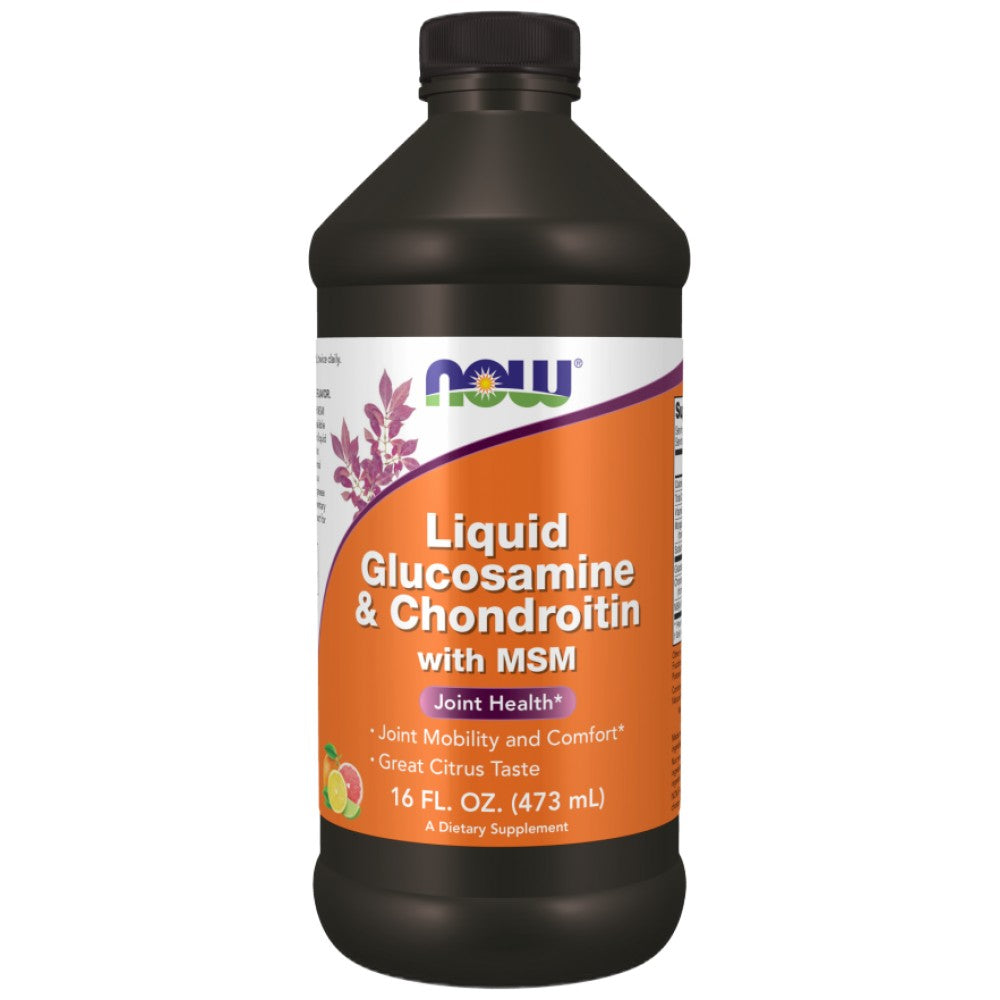 Tekutý glukozamín a chondroitín s MSM - 473 ml