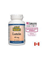 Luteín/Luteín 40 mg + Zeaxantín x 60 mäkkých želatínových kapsúl <tc>Natural Factors</tc>