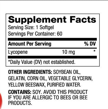 Lykopén 10 mg / 60 softgels