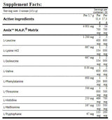 Mapujte svalové amino nápoj 0,344 kg