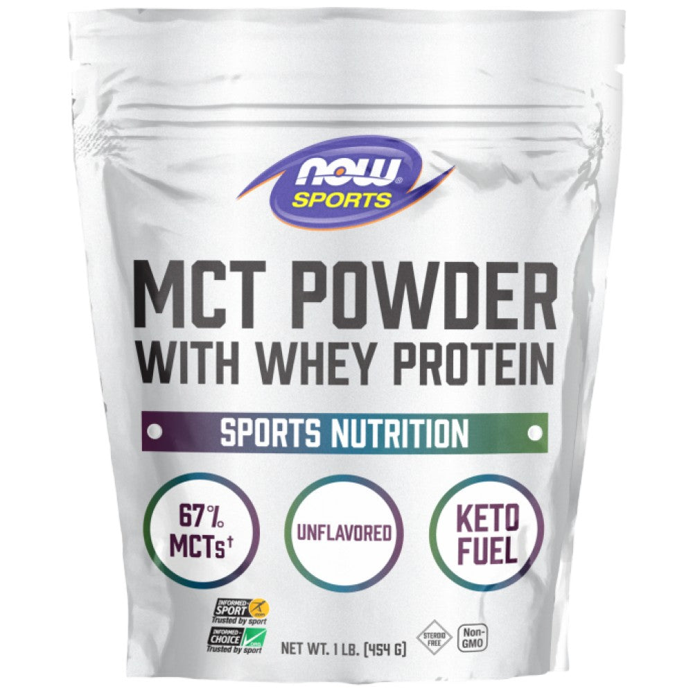 MCT prášok / s srvátkovým proteínom / keto palivom - 454 gramov