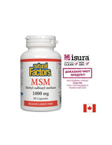 MSM - Methyl-Sulfonyl-Methane 1000 mg x 90 kapsúl <tc>Natural Factors</tc>