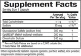 Spoločný vzorec MSM 840 mg - 240 kapsúl