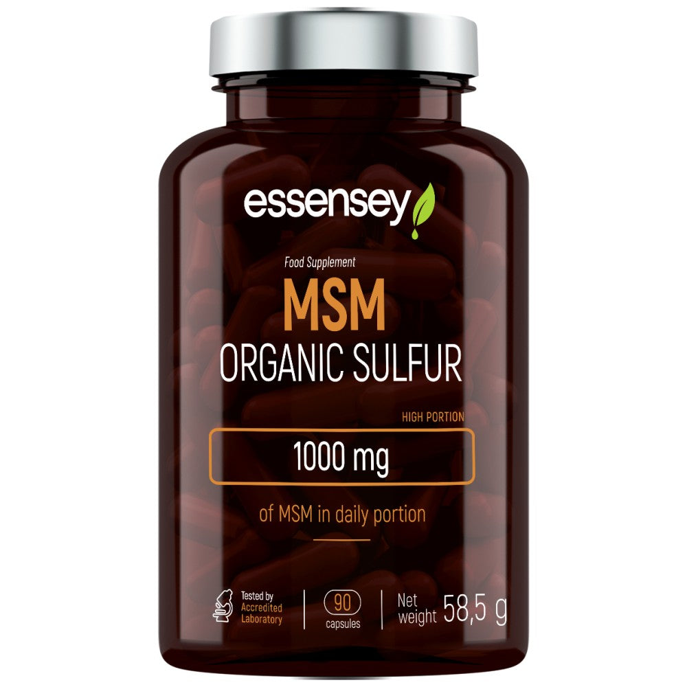 MSM organická síra 500 mg - 90 kapsúl