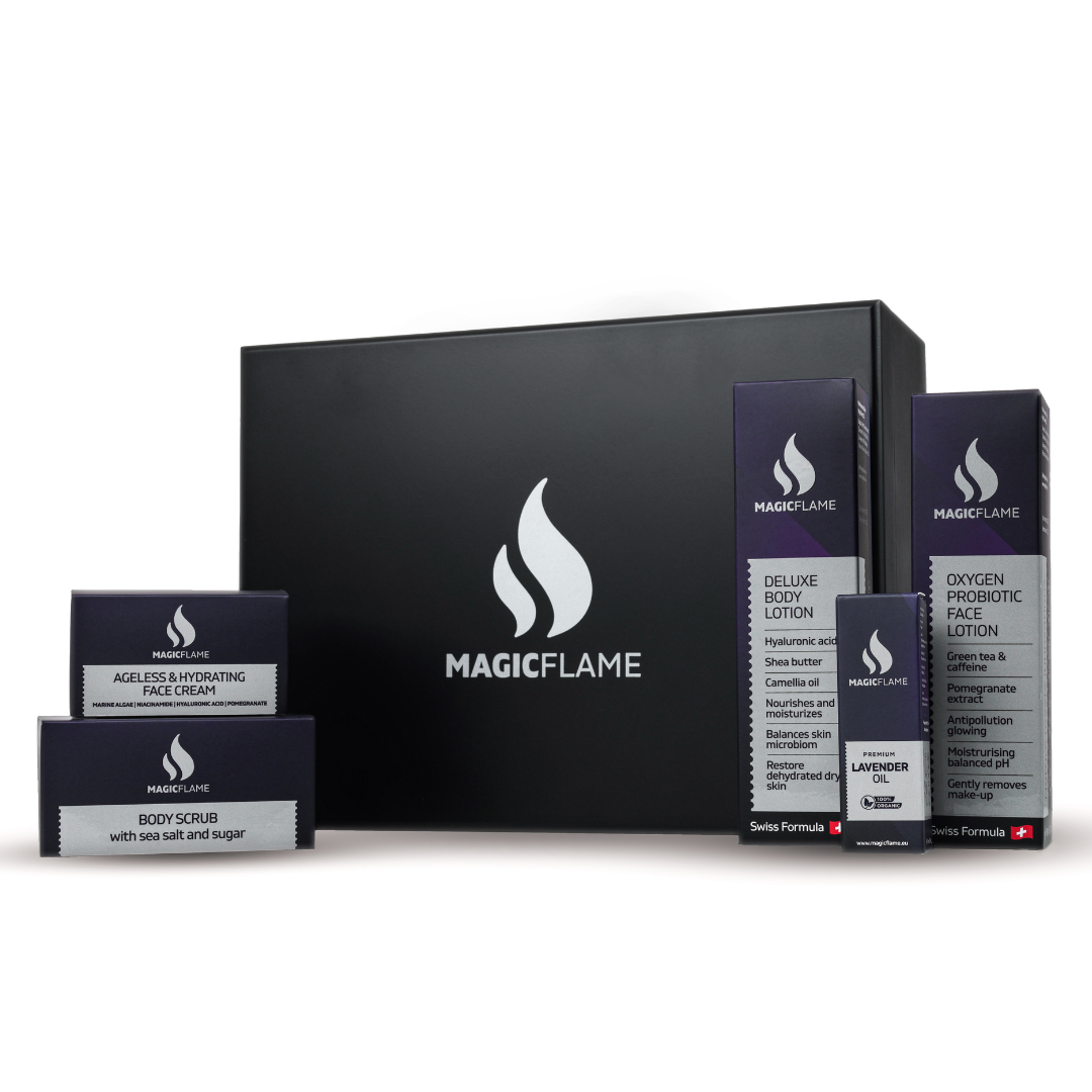 Luxus, švajčiarska kozmetická súprava MagicFlame