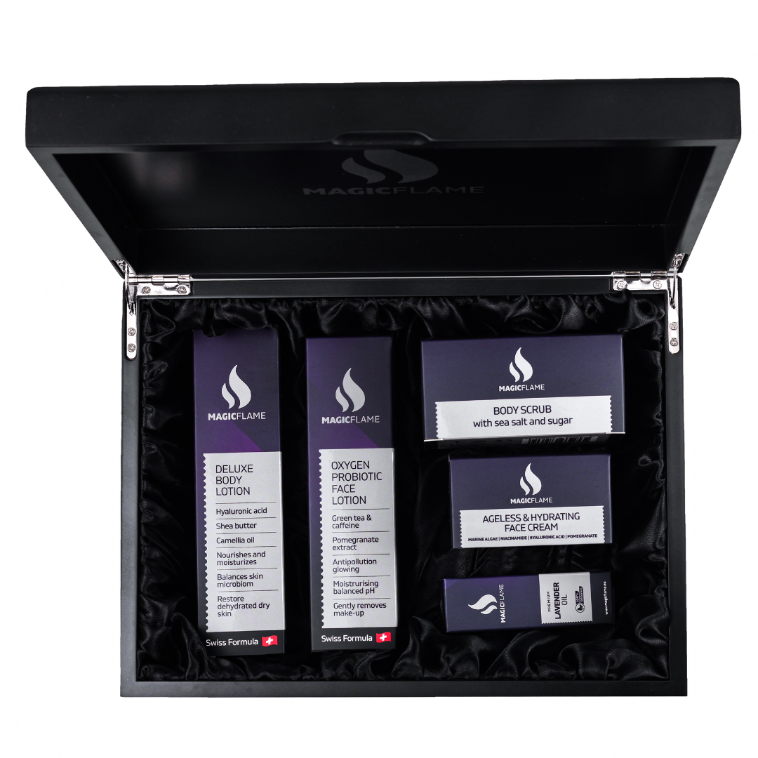 Luxus, švajčiarska kozmetická súprava MagicFlame