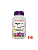 Horčík 250 mg x 100 kapsúl <tc>Webber Naturals</tc>