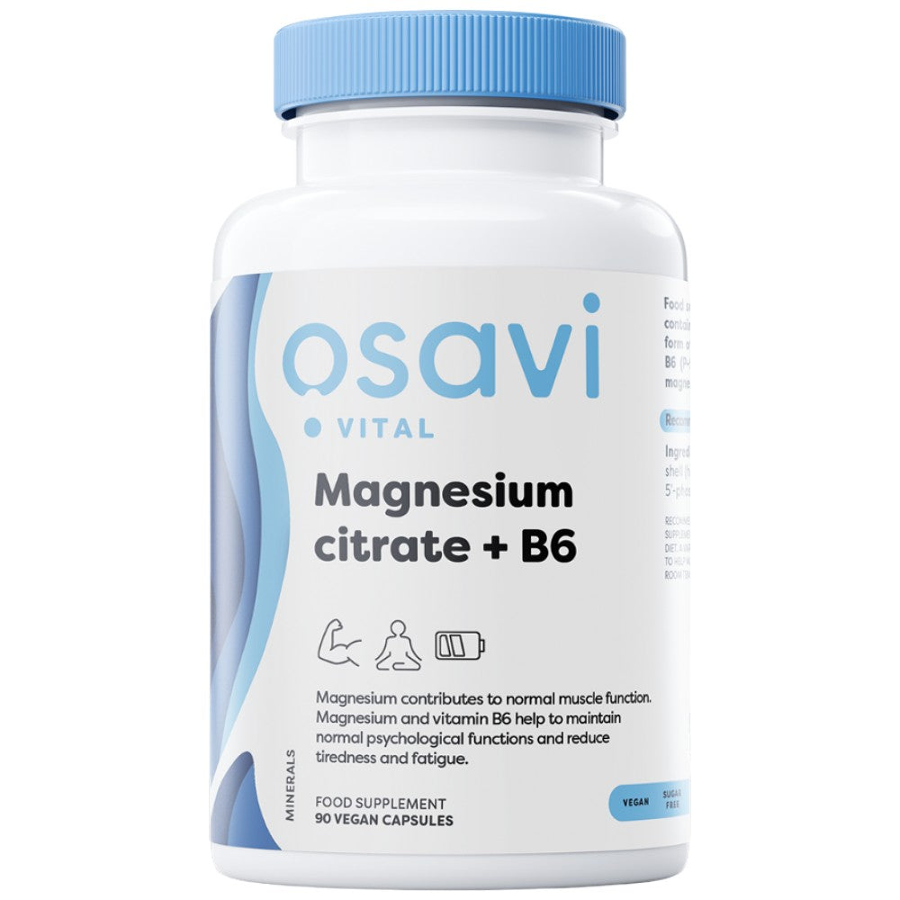 Citrát horečnatý 375 mg + b6 | P-5-P-90 kapsúl