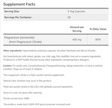 Citrát horečnatý 400 mg - 120 kapsúl