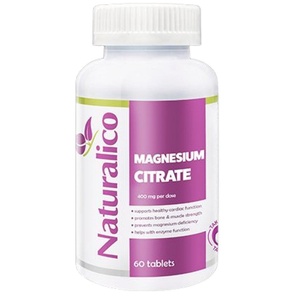 Citrát horčíka 400 mg - 60 tabliet