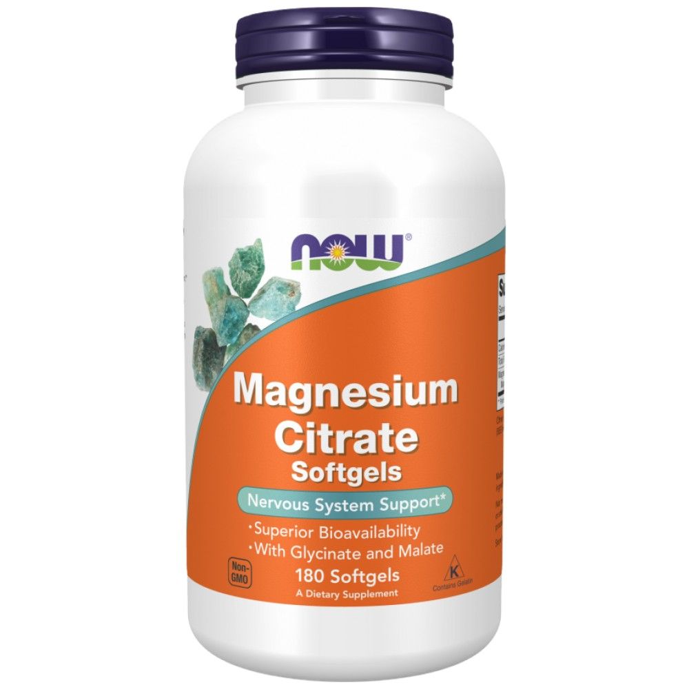 Softgels citrát horečnatého - 180 softgelov