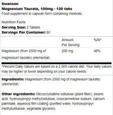 Horčík taurát 100 mg - 120 tabliet