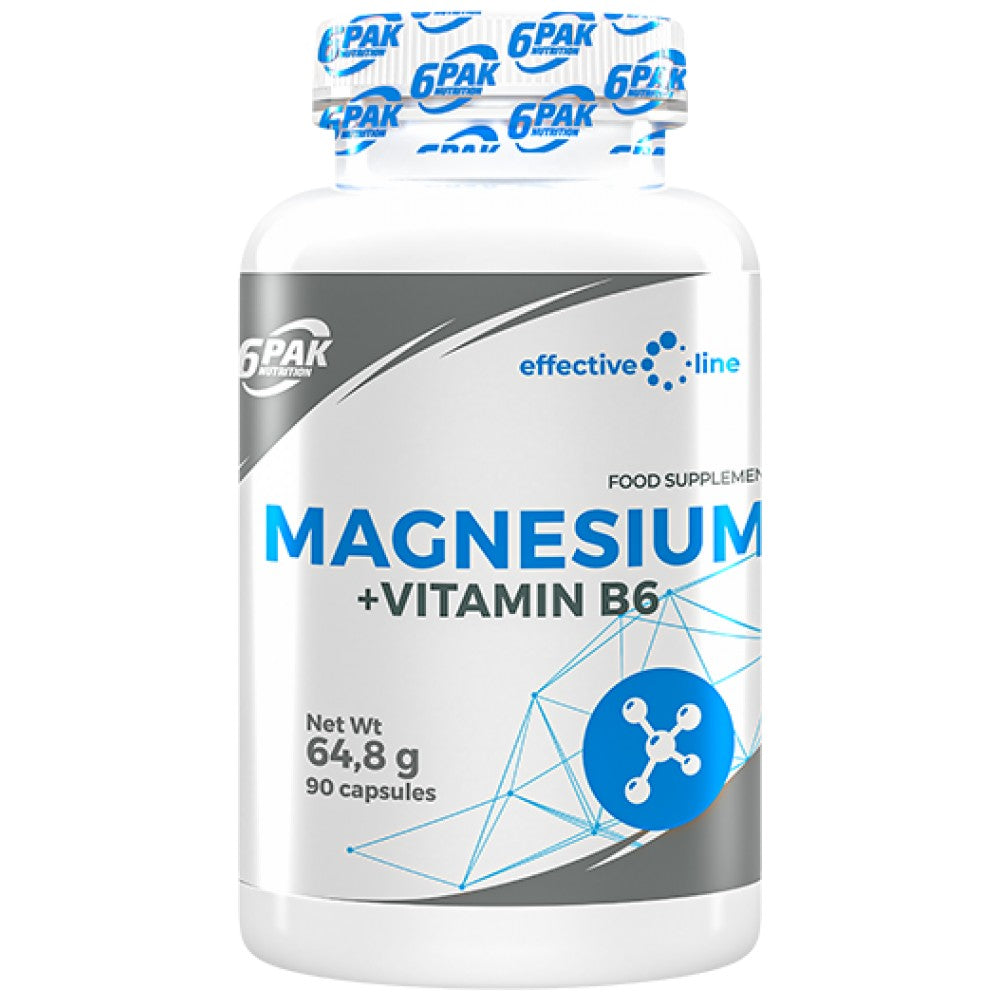 Horčík + vitamín B6 - 90 kapsúl