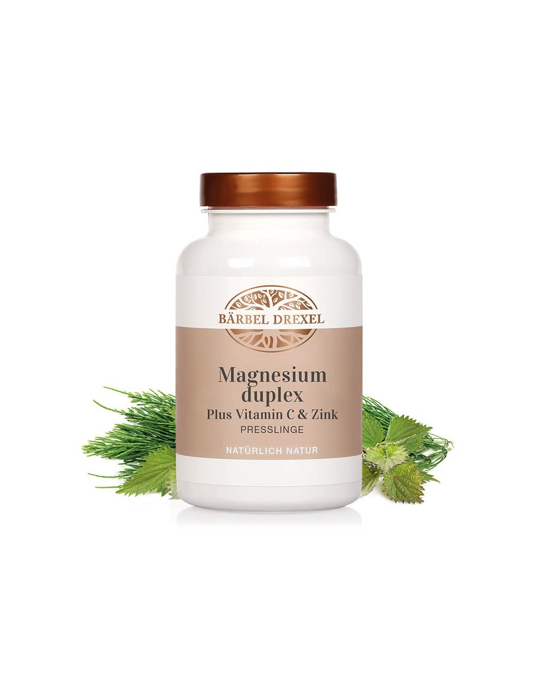 Magnesium duplex Plus Vitamín C &amp; Zinok / Magnézium plus vitamín C a zinok, 350 tabliet <tc>Bärbel Drexel</tc>