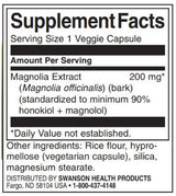 Magnolia extrakt 200 mg | Štandardizované - 30 kapsúl