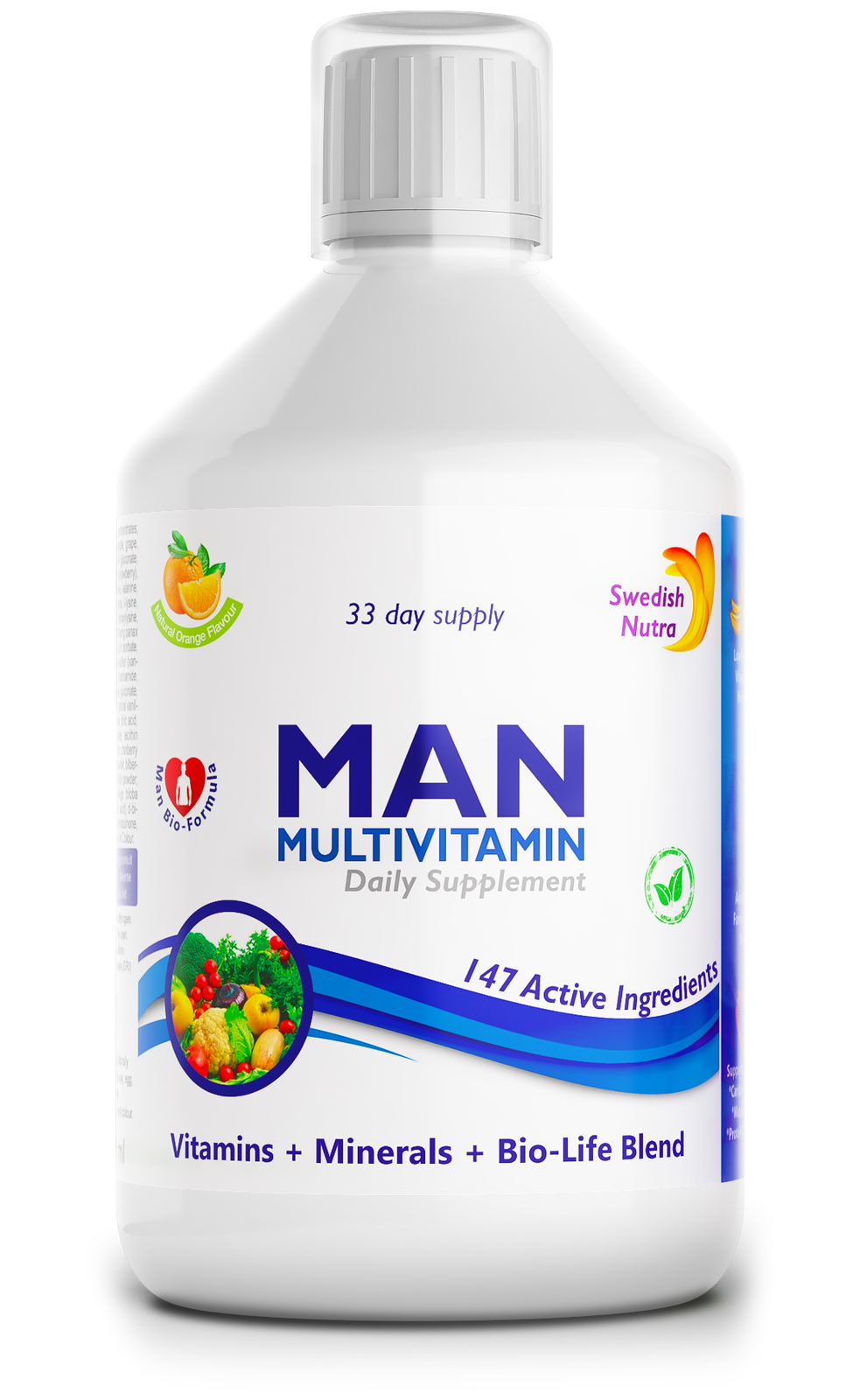 Muž multivitamíny pre mužov s kolagénom 1497 mg - 147 účinných látok /500 ml /