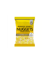 Manuka Honey Nuggets Citrónová príchuť vyrobená zo 100 mgo manuka medu, 120 g