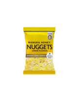Manuka Honey Nuggets Citrónová príchuť vyrobená zo 100 mgo manuka medu, 120 g