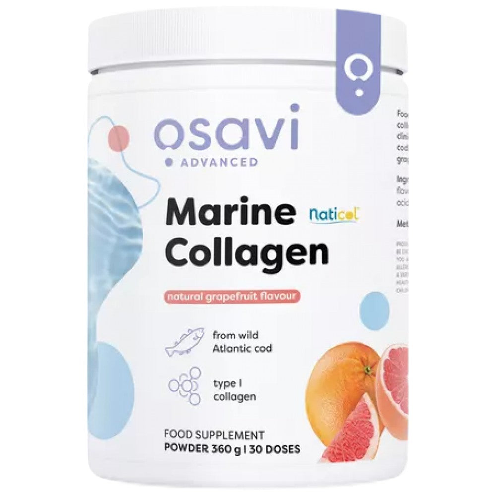 Morský kolagén Naticol® Bioaktívne kolagénové peptidy z divokej atlantickej tresky - 360 gramov