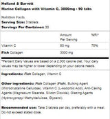 Morský kolagén s vitamínom C 3000 mg - 90 tabliet