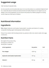 Kyselina morská kolagén / + hyalurónová a vitamín C - 120 kapsúl