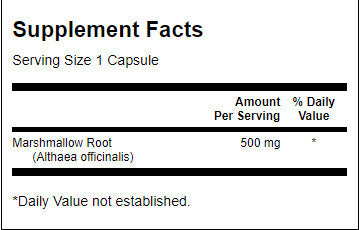 Marshmallow Root 500 mg - 90 kapsúl