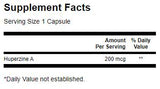 Huperzine A 200 mcg - 30 kapsúl