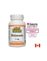 Melatonín 1 mg x 90 sublingválnych tabliet <tc>Natural Factors</tc>