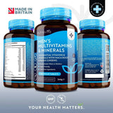 Multivitamíny a minerály mužov 180 vegánskych tabliet