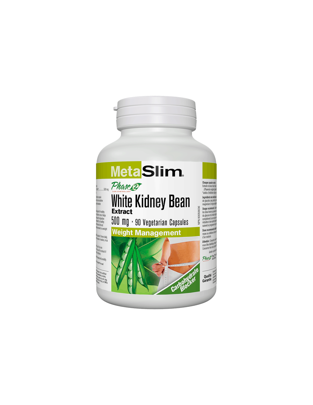 Metaslim® Phase 2® White Kidney Bean 500 mg x 90 kapsúl