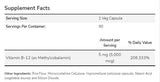 Metyl B -12 5000 mcg - 90 kapsúl
