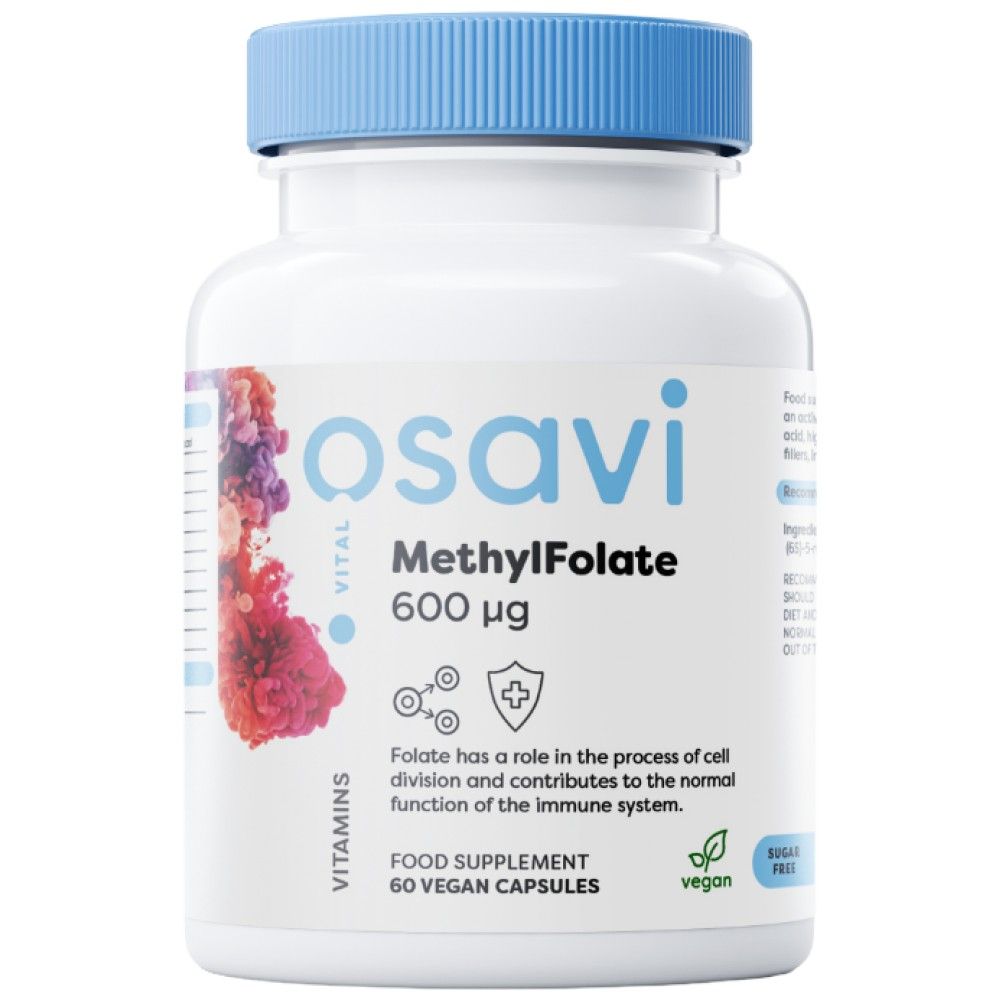 Metylfolát 600 mcg | s quatrefolom® - 60 kapsúl