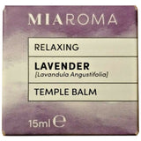 Relaxačný levanduľa Miaroma Balzam na chrám - 15 ml