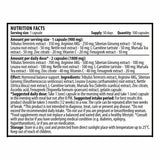 Vojenské testo 900 mg - 100 kapsúl