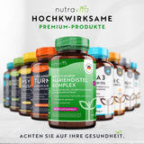 Komplex z ostropestreca mariánskeho (80% silymarín) - 150 Vcaps <tc>Nutravita</tc>