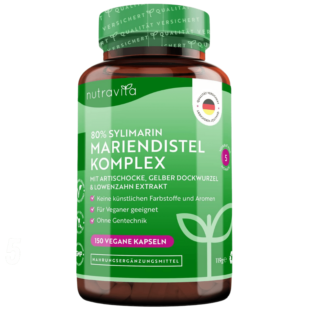 Komplex z ostropestreca mariánskeho (80% silymarín) - 150 Vcaps <tc>Nutravita</tc>