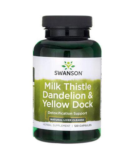 Dandelion a žltý dokt v mlieku - 120 kapsúl