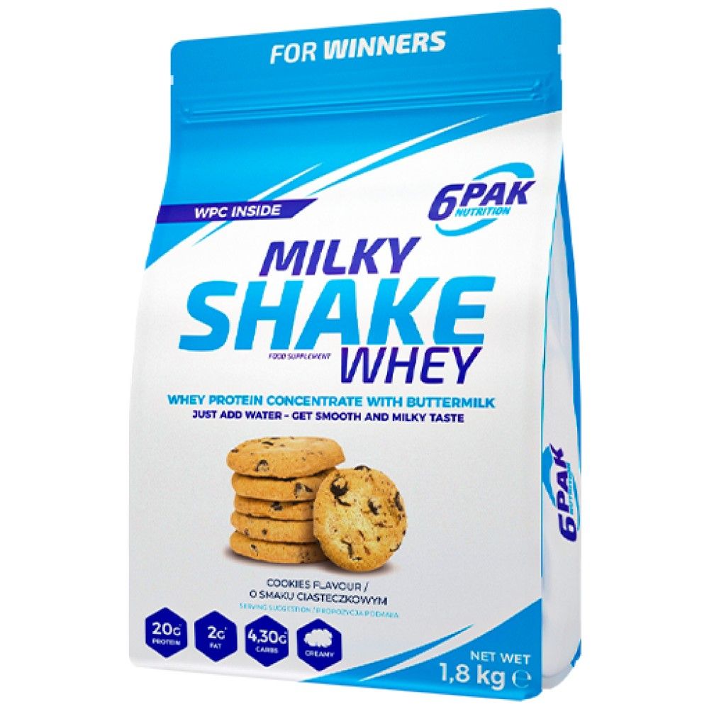 Milky Shake srvátka - 1800 gramov