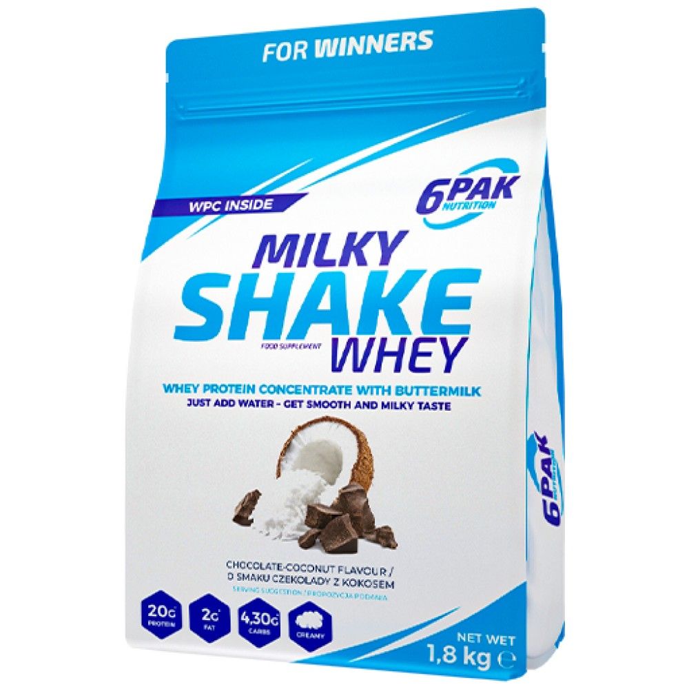 Milky Shake srvátka - 1800 gramov